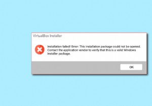 Windows 10 में विफल वर्चुअलबॉक्स इंस्टॉलेशन को कैसे ठीक करें