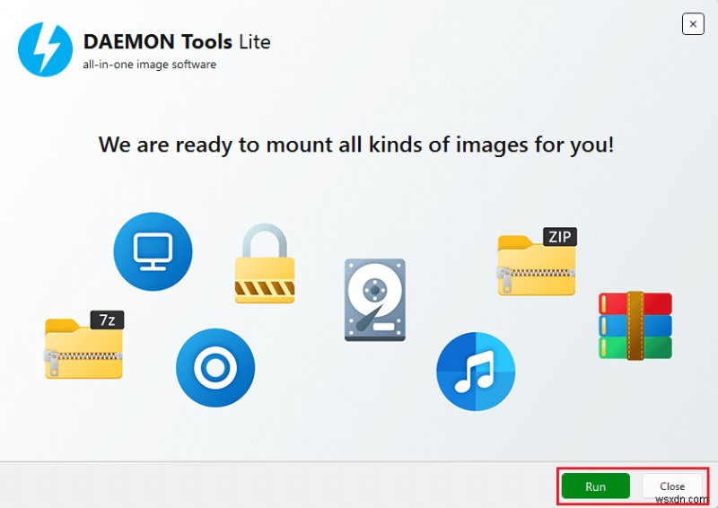छवि फ़ाइल MDF तक पहुँचने में असमर्थ डेमॉन उपकरण को ठीक करें 