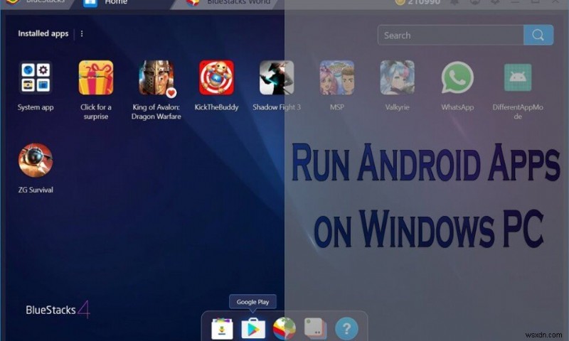 Windows PC पर Android ऐप्स चलाएं [GUIDE]