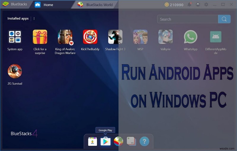 Windows PC पर Android ऐप्स चलाएं [GUIDE]