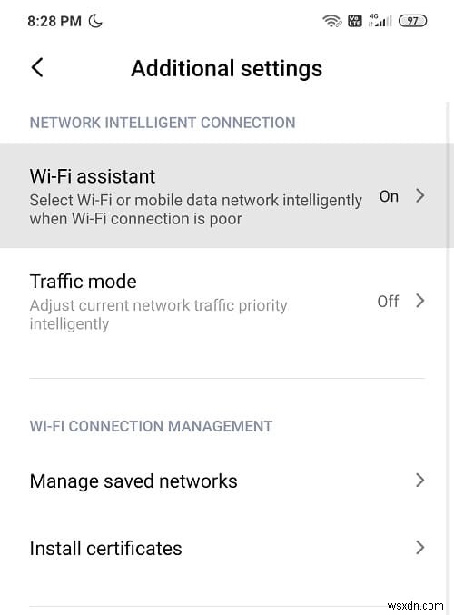 Android Wi-Fi कनेक्शन की समस्याएं ठीक करें