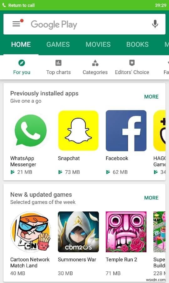 Google Play Store में डाउनलोड लंबित त्रुटि को ठीक करें