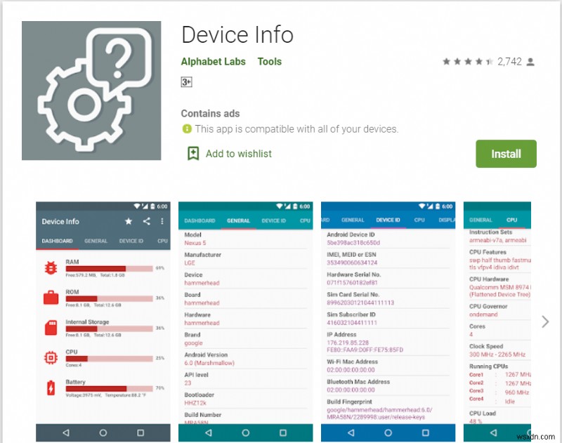 15 ऐप्स आपके Android फ़ोन के हार्डवेयर की जांच करने के लिए