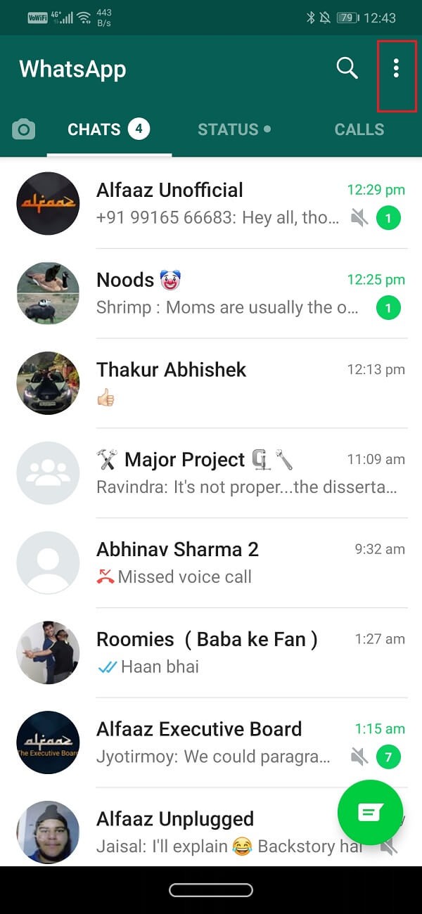 WhatsApp की सामान्य समस्याओं को ठीक करें