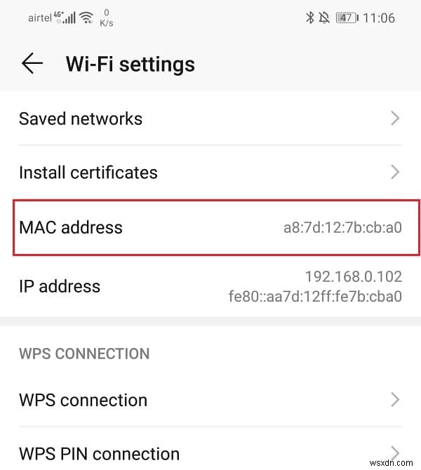 Android डिवाइस पर MAC पता कैसे बदलें