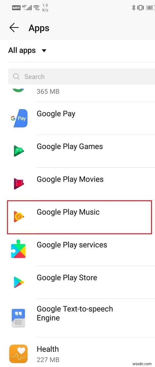Google Play संगीत के क्रैश होने को ठीक करें