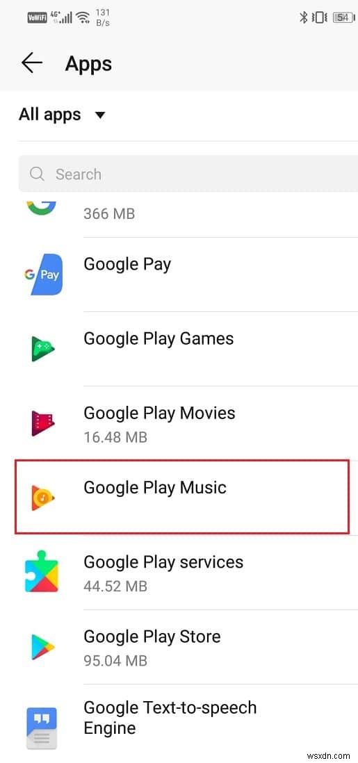 Google Play संगीत के क्रैश होने को ठीक करें