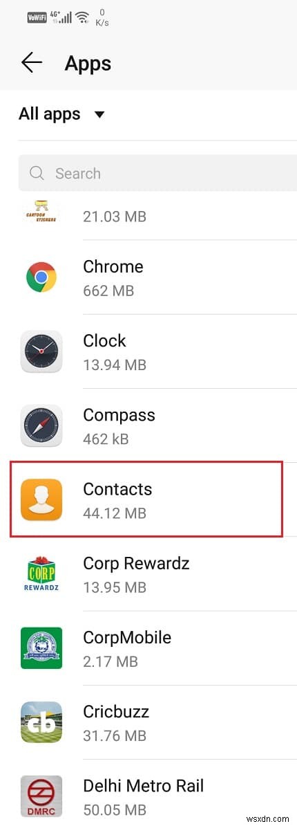 Android फ़ोन पर संपर्क खोलने में असमर्थ को ठीक करें