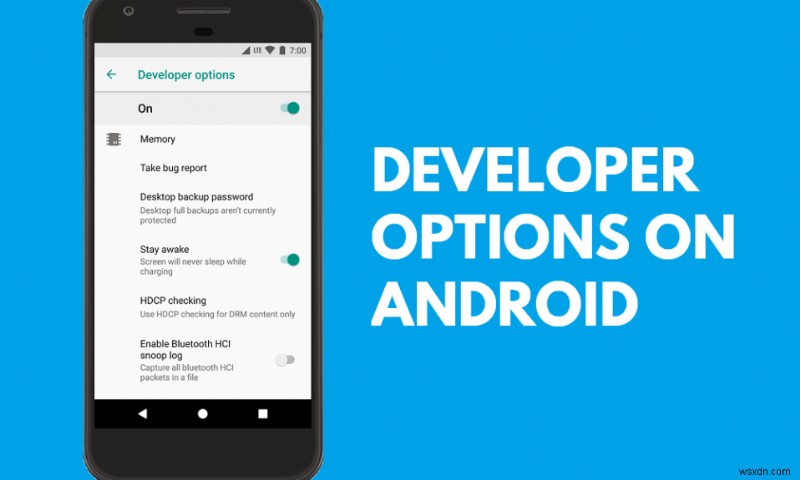 Android फ़ोन पर डेवलपर विकल्प सक्षम या अक्षम करें