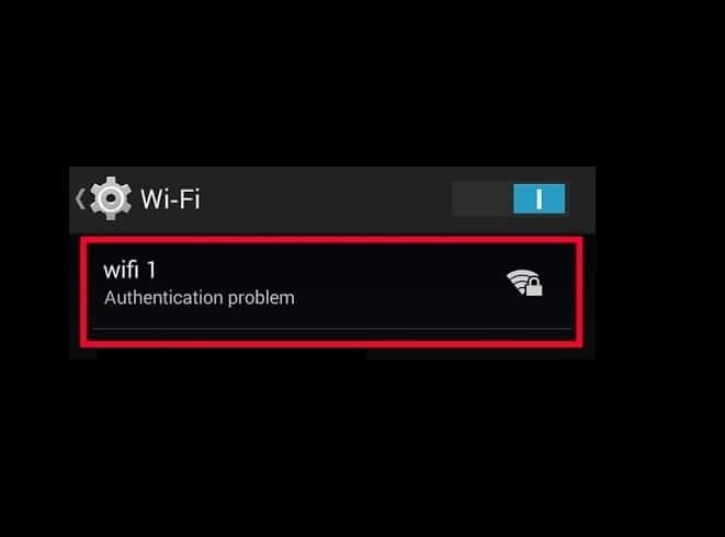 Android पर WiFi प्रमाणीकरण त्रुटि ठीक करें