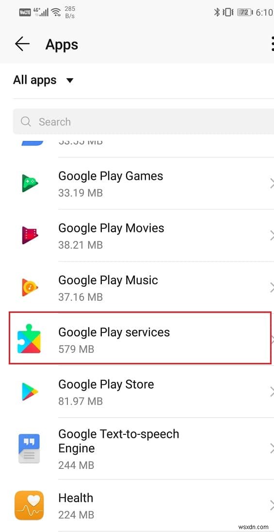 Google Play सेवाएं बैटरी ड्रेन ठीक करें