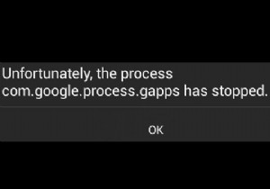 दुर्भाग्य से ठीक करें प्रक्रिया com.google.process.gapps ने त्रुटि रोक दी है