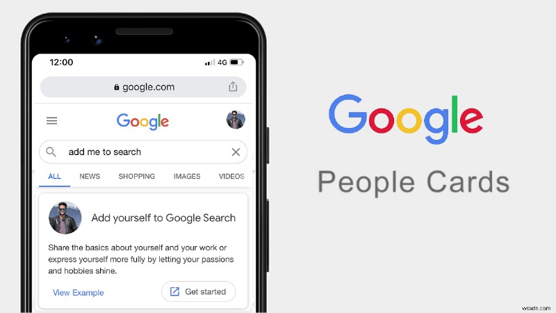 Google सर्च पर अपना पीपल कार्ड कैसे जोड़ें