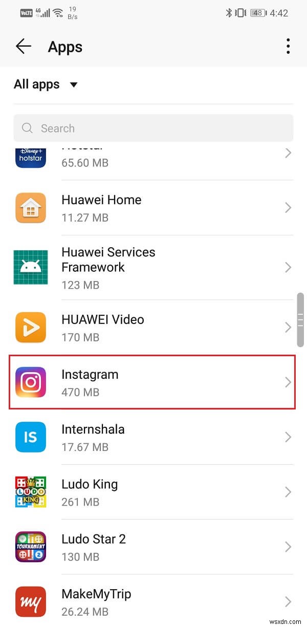 Instagram को ठीक करें फ़ीड रीफ़्रेश नहीं कर सका Android पर त्रुटि