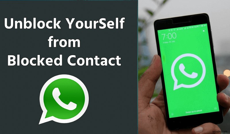ब्लॉक होने पर WhatsApp पर खुद को कैसे अनब्लॉक करें