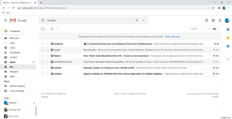 Android पर काम न करने वाले Gmail ऐप्लिकेशन को ठीक करें