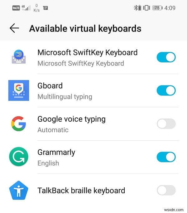 Android फ़ोन पर डिफ़ॉल्ट कीबोर्ड कैसे बदलें