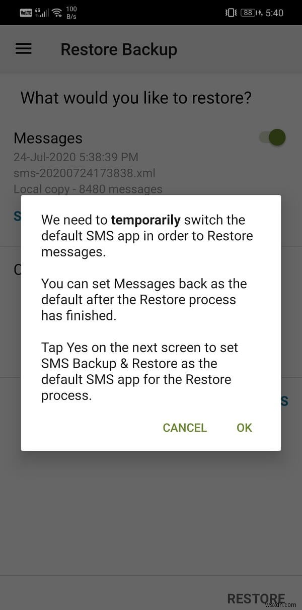 Android पर टेक्स्ट संदेशों का बैकअप कैसे लें और पुनर्स्थापित कैसे करें