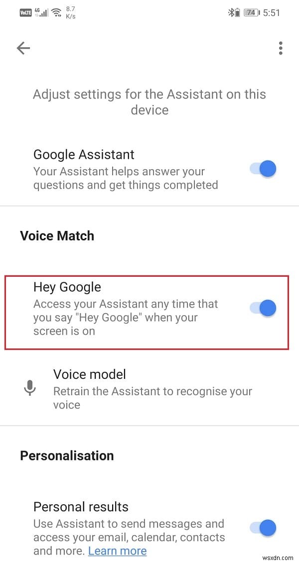 Android फ़ोन पर OK Google कैसे चालू करें