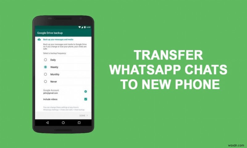 पुरानी WhatsApp चैट को अपने नए फ़ोन में कैसे स्थानांतरित करें