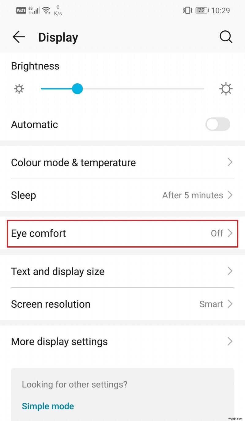 Android पर ब्लू लाइट फ़िल्टर कैसे सक्रिय करें