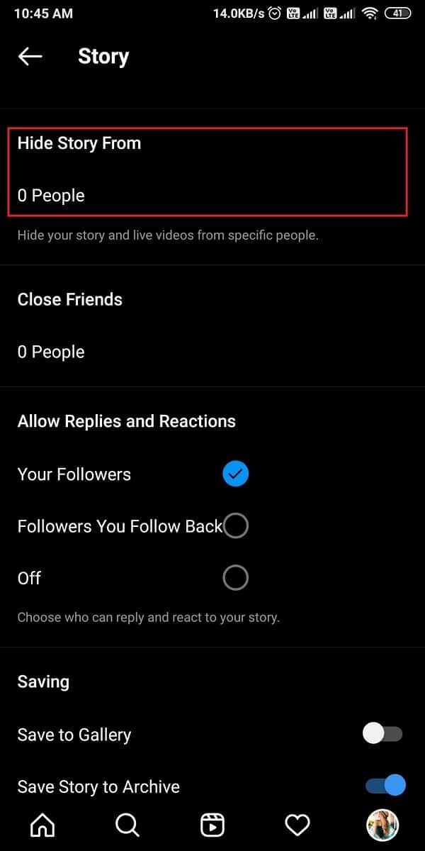इंस्टाग्राम स्टोरी को एक व्यक्ति को छोड़कर सभी से कैसे छिपाएं