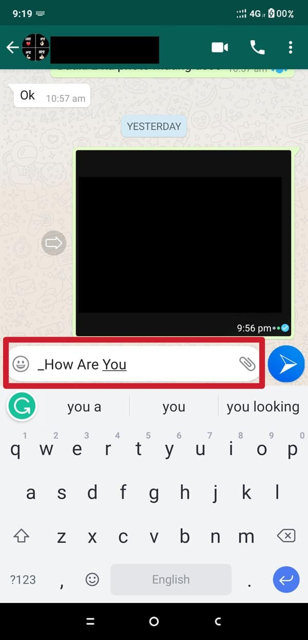 WhatsApp में फॉन्ट स्टाइल कैसे बदलें