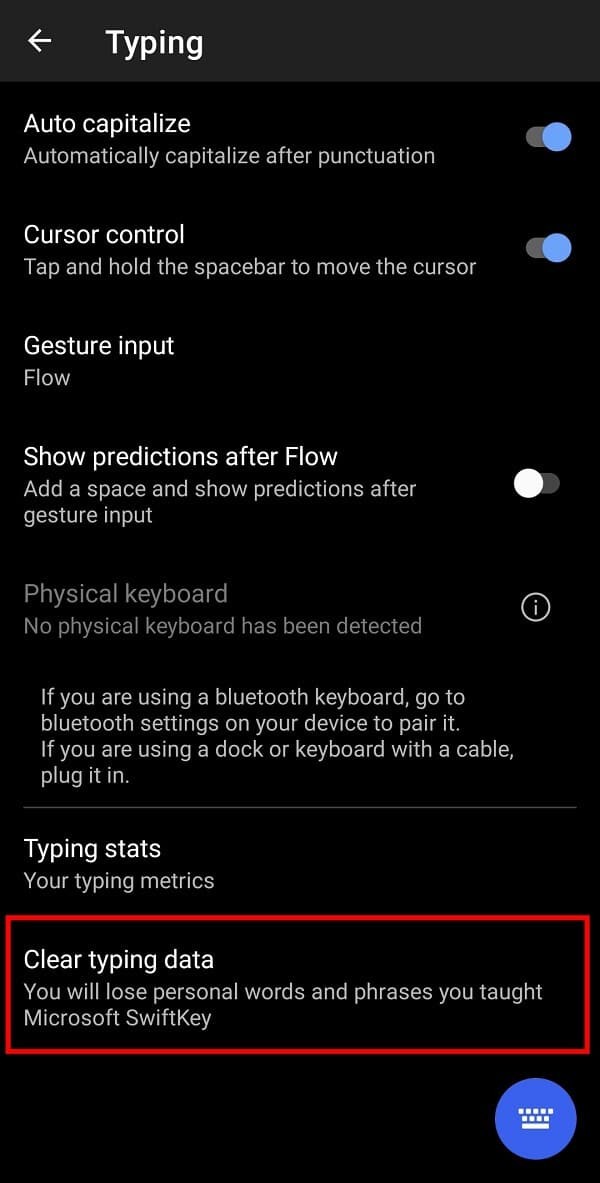 Android पर कीबोर्ड इतिहास कैसे मिटाएं