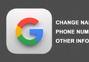 Google खाते में अपना नाम, फ़ोन नंबर और अन्य जानकारी बदलें