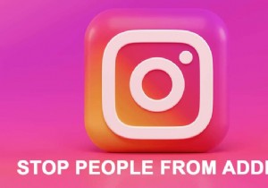 लोगों को आपको Instagram Group में जोड़ने से कैसे रोकें