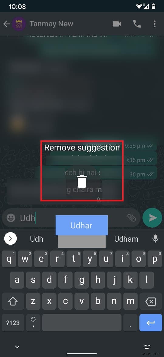 Android पर अपने कीबोर्ड से सीखे गए शब्दों को कैसे हटाएं