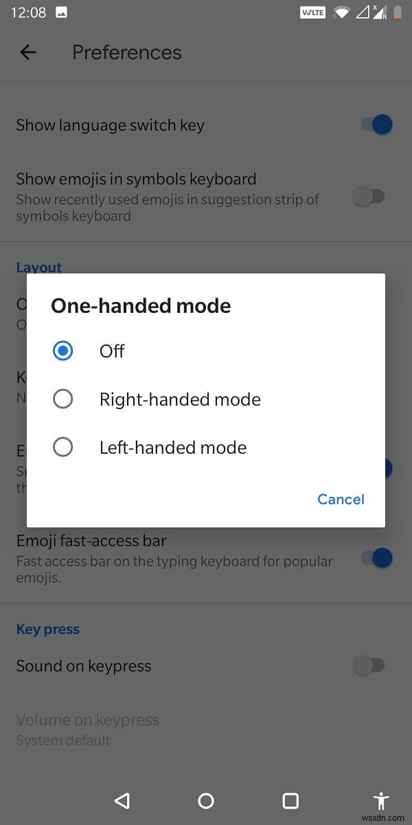 Android फ़ोन पर कीबोर्ड का आकार कैसे बदलें