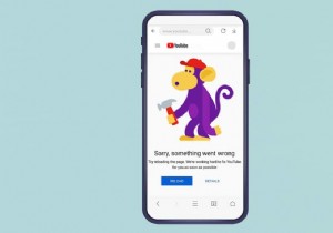 उफ़ ठीक करें कुछ गलत हो गया YouTube ऐप