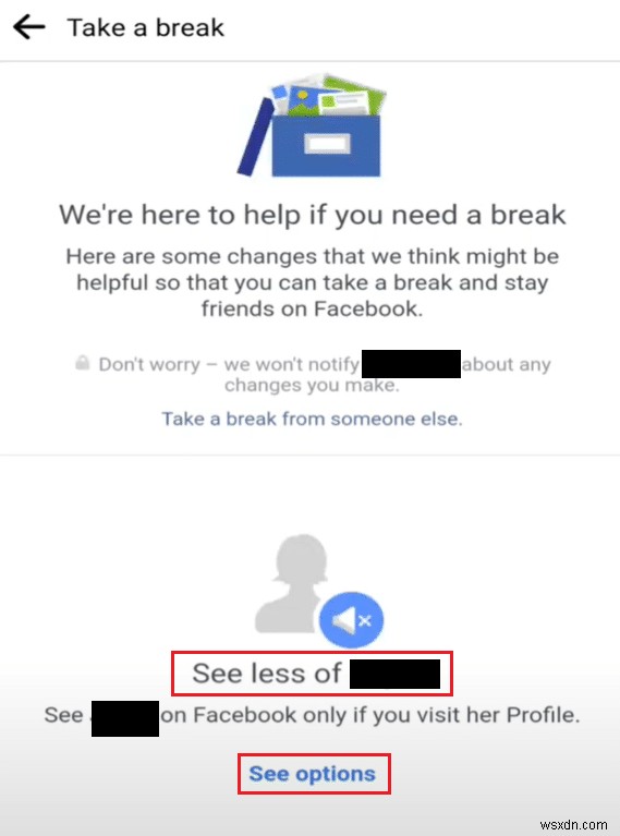 फेसबुक पर किसी से ब्रेक कैसे लें