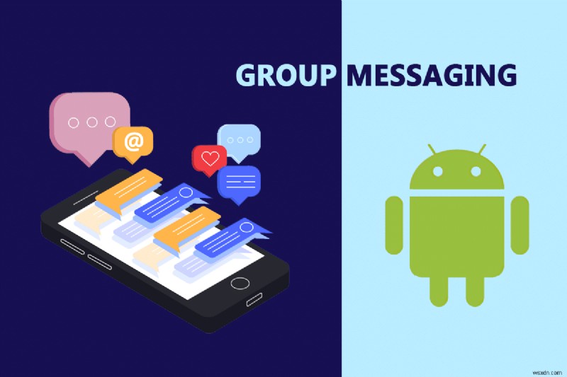 Android पर समूह संदेश सेवा कैसे करें