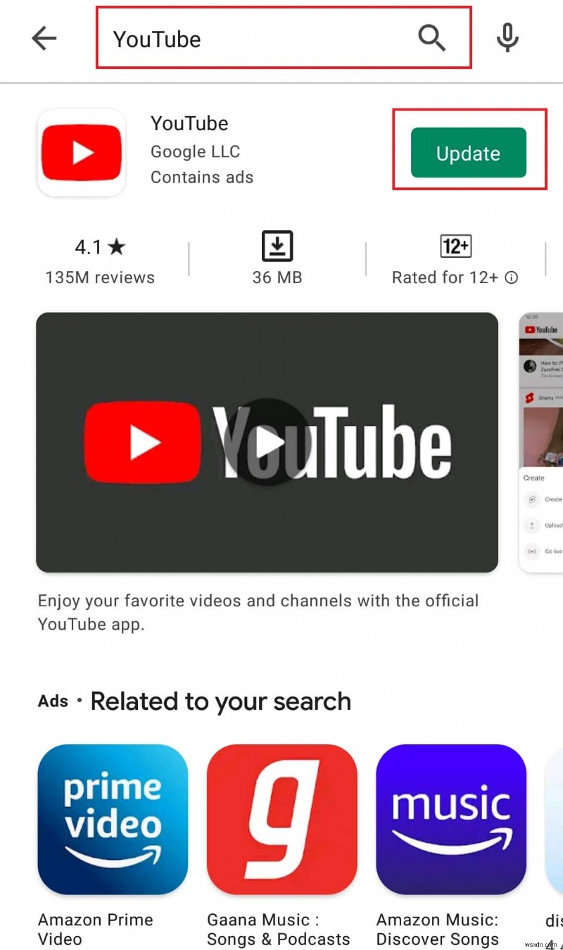 Android पर नहीं चल रहे YouTube वीडियो को ठीक करें