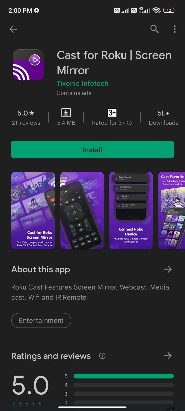 रोकू के लिए Android के लिए 10 सर्वश्रेष्ठ स्क्रीन मिररिंग ऐप्स