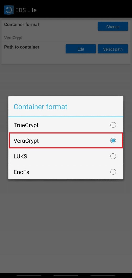 Android पर एन्क्रिप्टेड VeraCrypt को कैसे माउंट करें