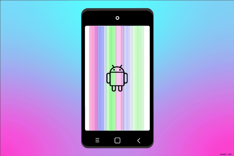 Android स्क्रीन की झिलमिलाहट ठीक करें
