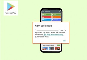 Android पर Google Play त्रुटि कोड 495 ठीक करें