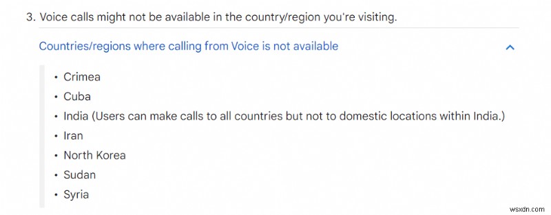 Google Voice ठीक करें हम आपका कॉल पूरा नहीं कर सके