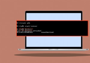 ADB डिवाइस अनधिकृत संदेश को कैसे बायपास करें
