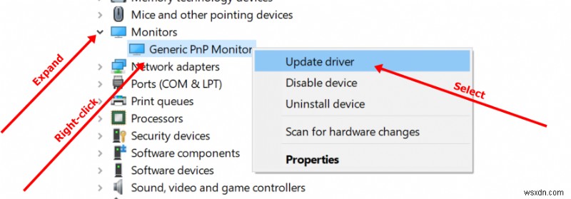 जेनेरिक पीएनपी मॉनिटर - विंडोज 10 पीसी डिवाइस ड्राइवर को कैसे ठीक करें 
