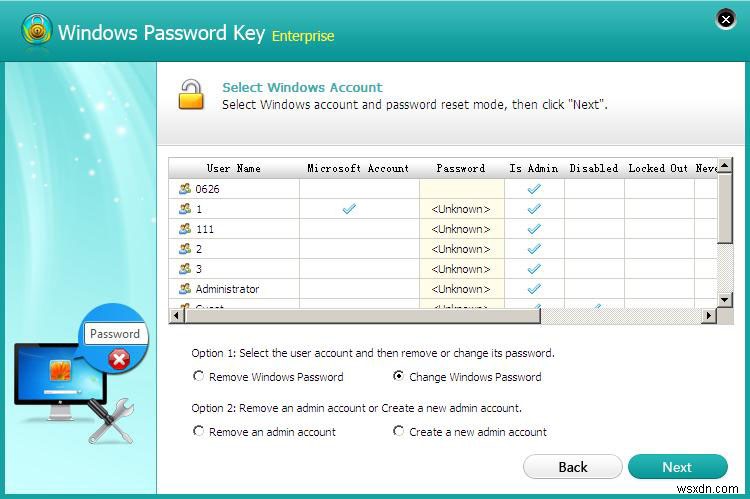 Windows 10 डिफ़ॉल्ट पासवर्ड क्या है