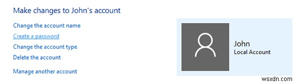 Windows 10 में अपने उपयोगकर्ता खाते के लिए पासवर्ड कैसे सेट करें