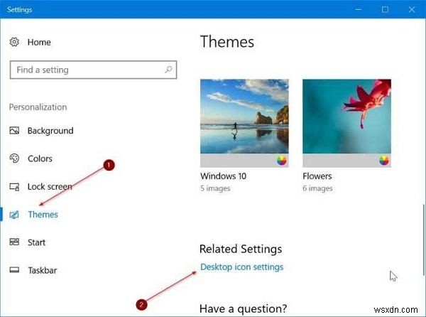 Windows 10 पर डेस्कटॉप आइकन कैसे जोड़ें, बदलें, निकालें और पुनर्स्थापित करें