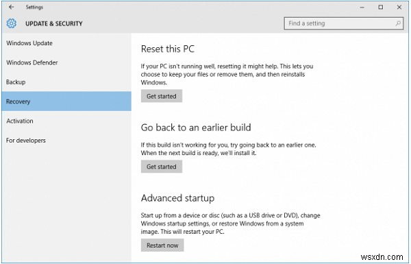 Windows 10 को कैसे रीसेट करें और सब कुछ कैसे हटाएं