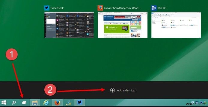 Windows 10 पर वर्चुअल डेस्कटॉप कैसे जोड़ें