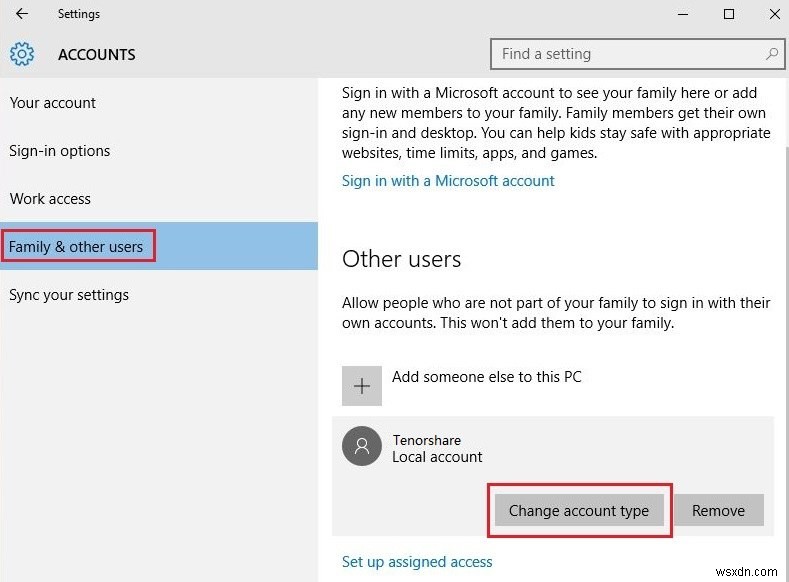 विंडोज 10 में यूजर्स के अकाउंट टाइप को बदलने के 2 तरीके 