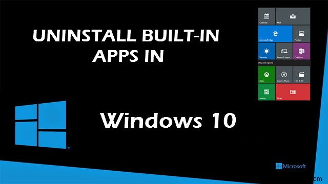 Windows 10 डिफ़ॉल्ट ऐप्स को अनइंस्टॉल और रीइंस्टॉल कैसे करें